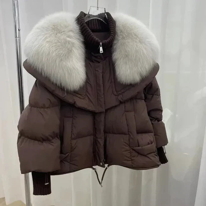 Parka Femme Élégante et Chaude pour Hiver