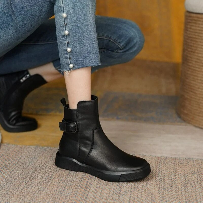 Bottes Femmes Chaussures Élégantes Confortables