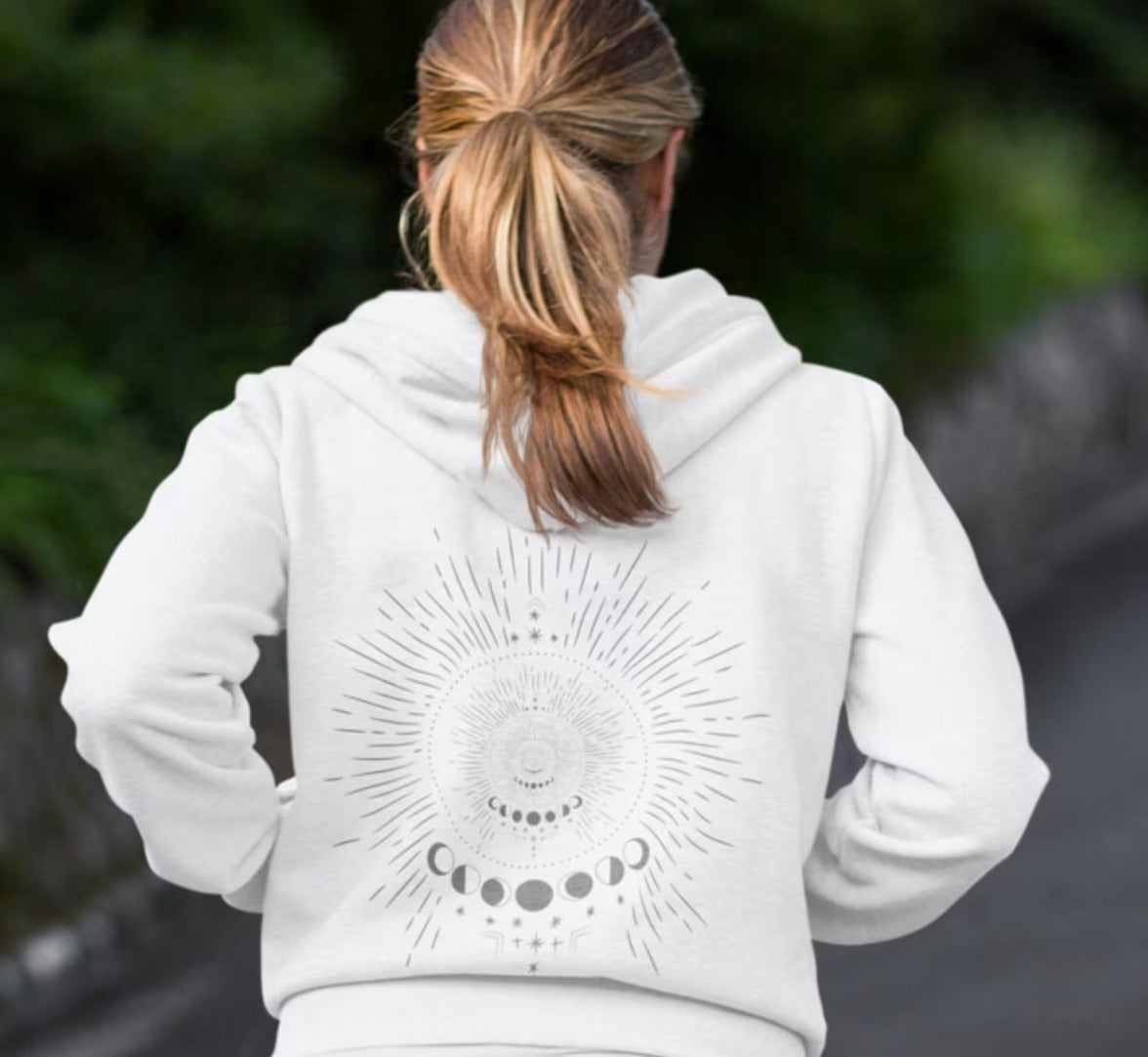 Sweat Capuche Femme Décontracté avec Imprimé Trendy