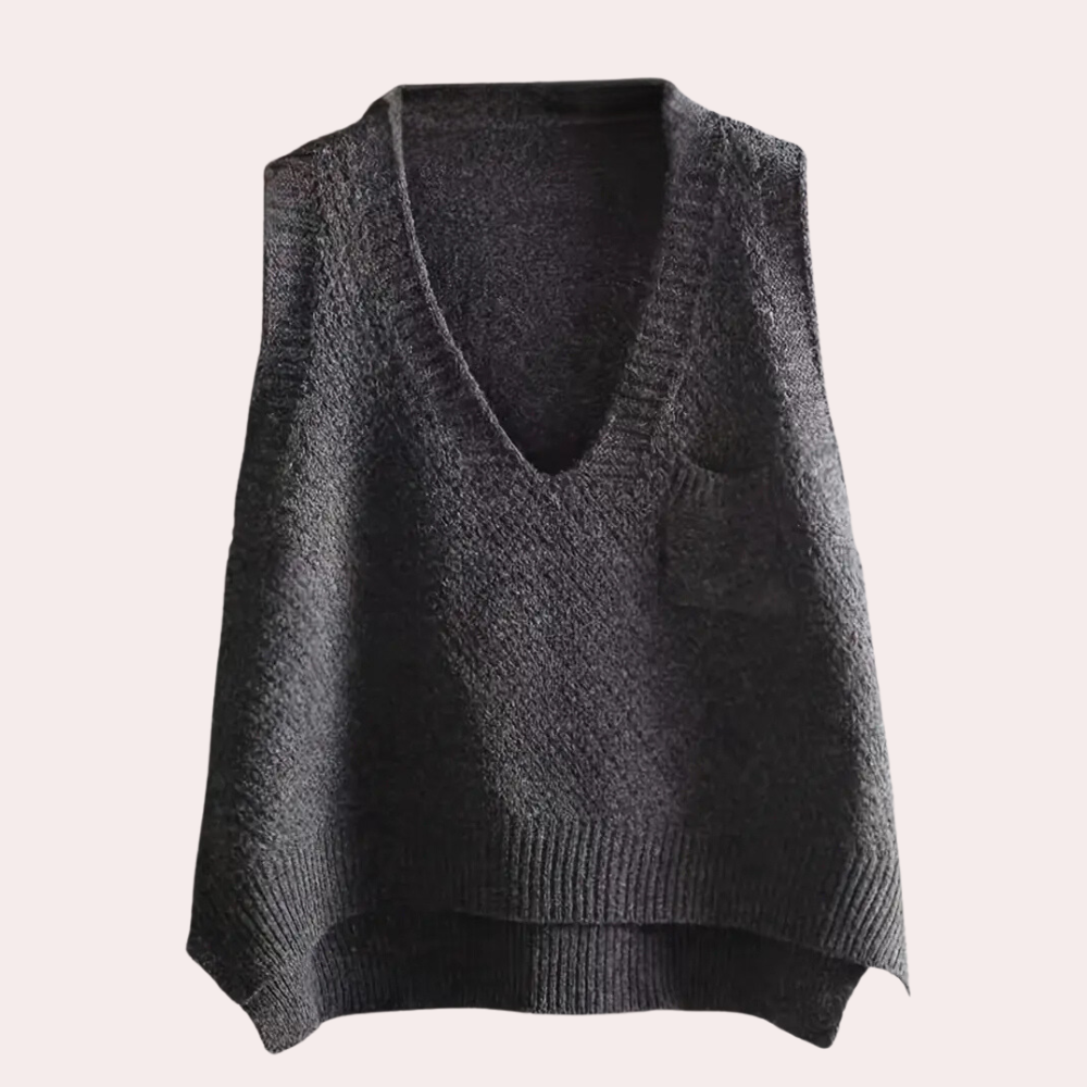 ALANNAH - Gilet Tricoté pour Femmes