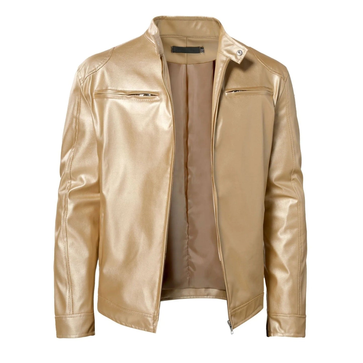 Blouson Cuir Noir Homme Éclair Rapide