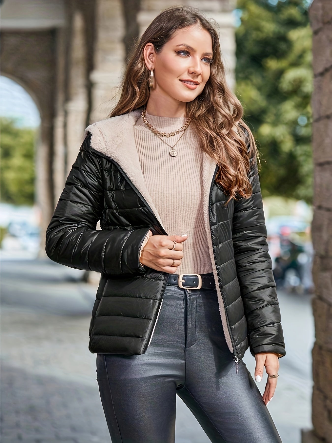 Imperméable Élégant Femme - BlxckFR
