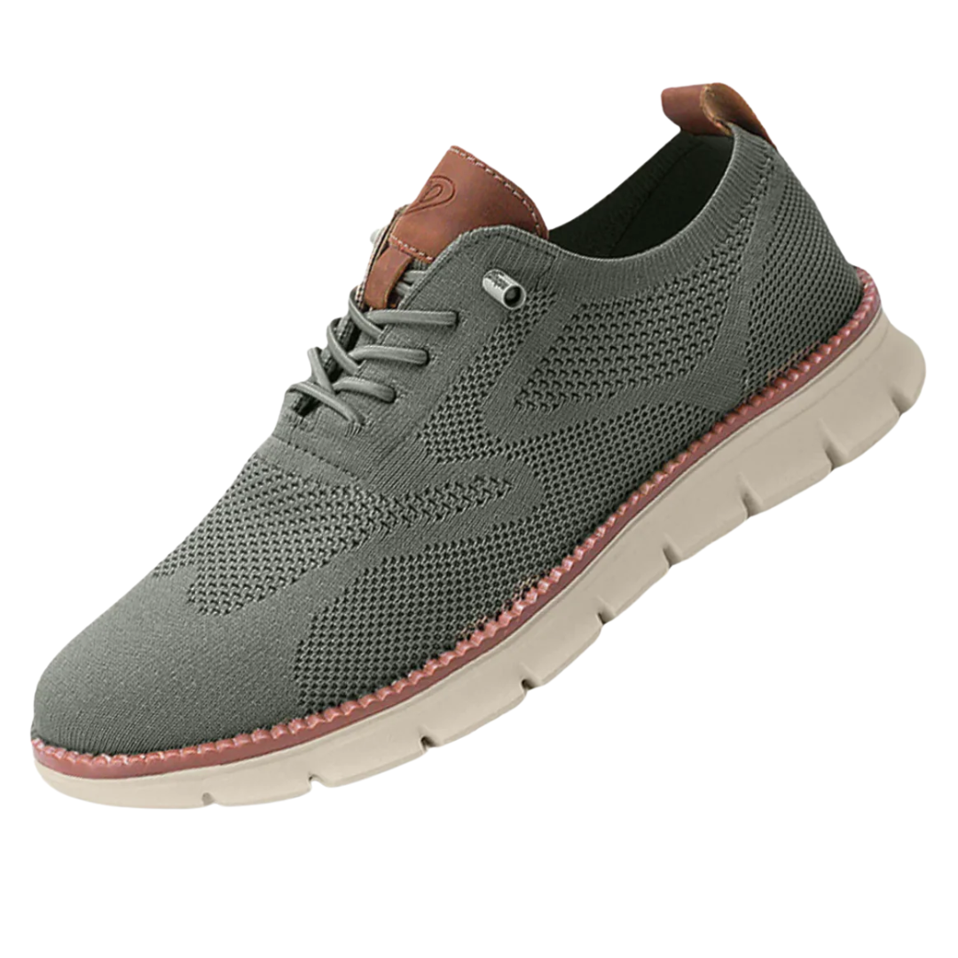 Chaussure running homme léger beige