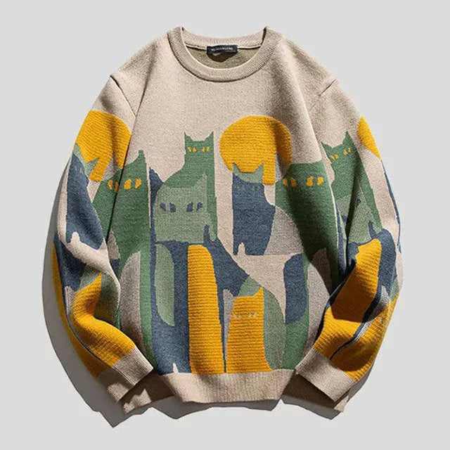 Sweat à Capuche Chat Mignon pour Homme et Femme