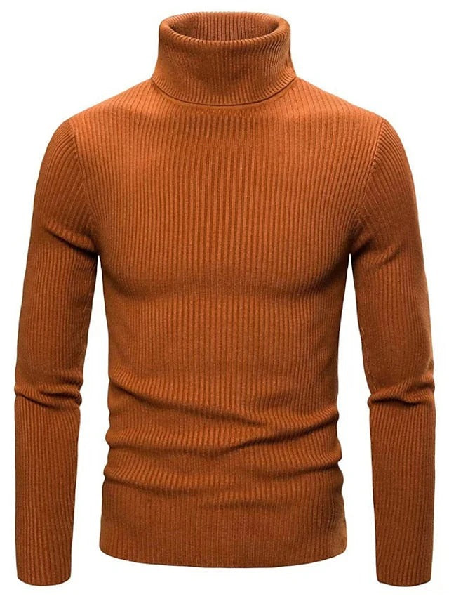 Pull Homme Col Polo Élégant pour Travail