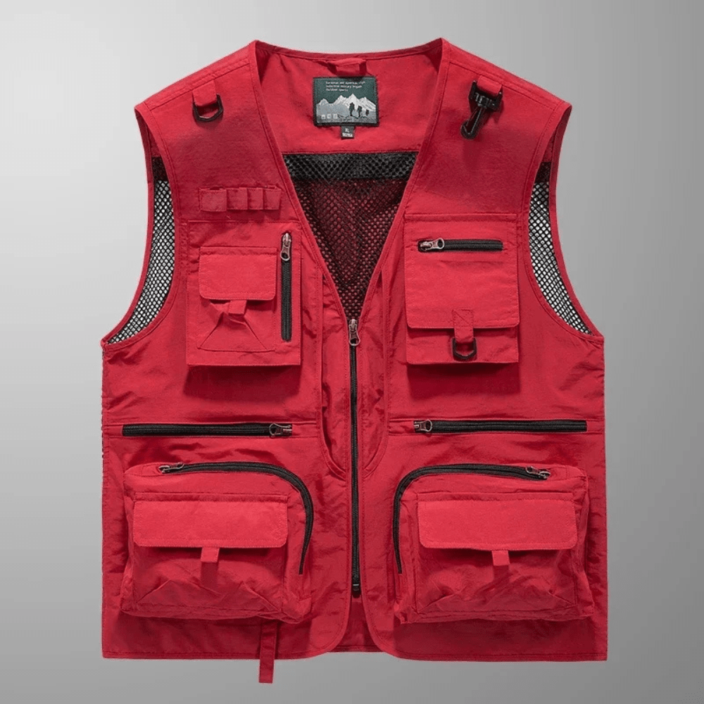 Gilet technique pratique et ventilé pour homme