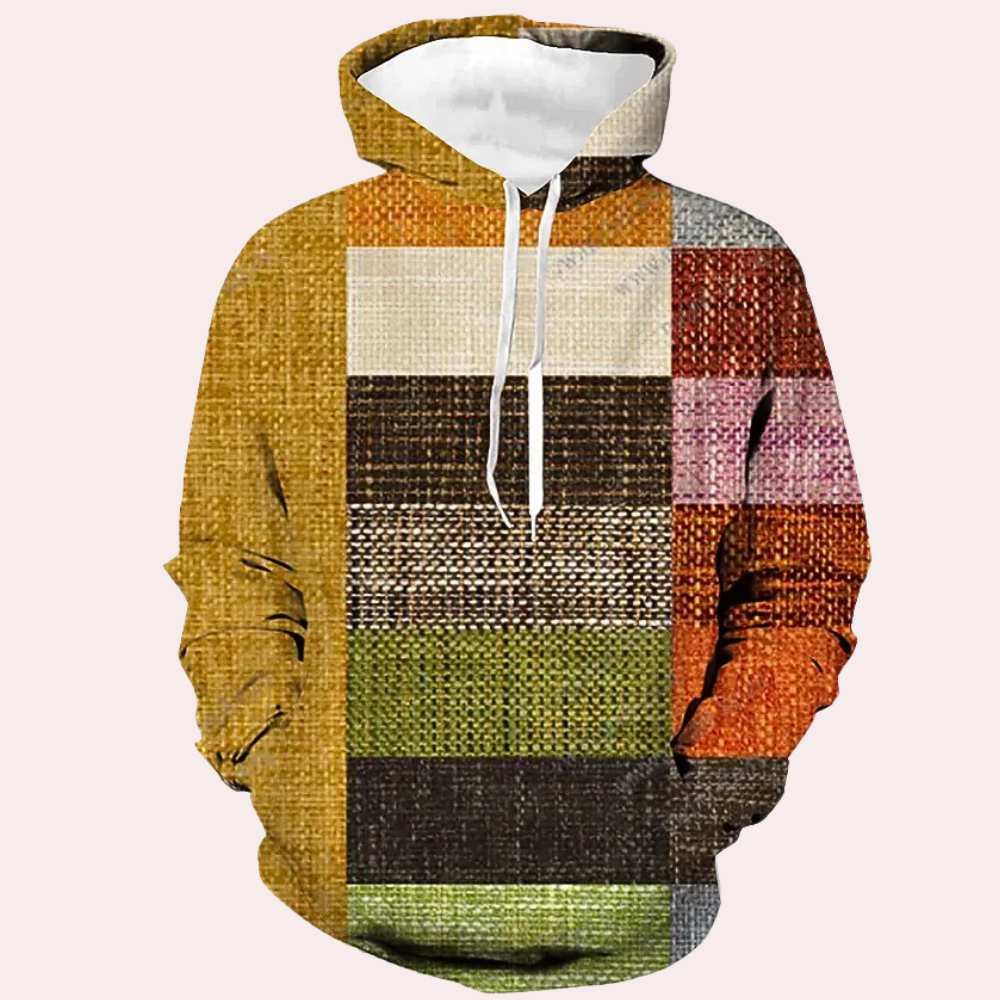 BRUCE - Sweat à Capuche Moderne pour Hommes