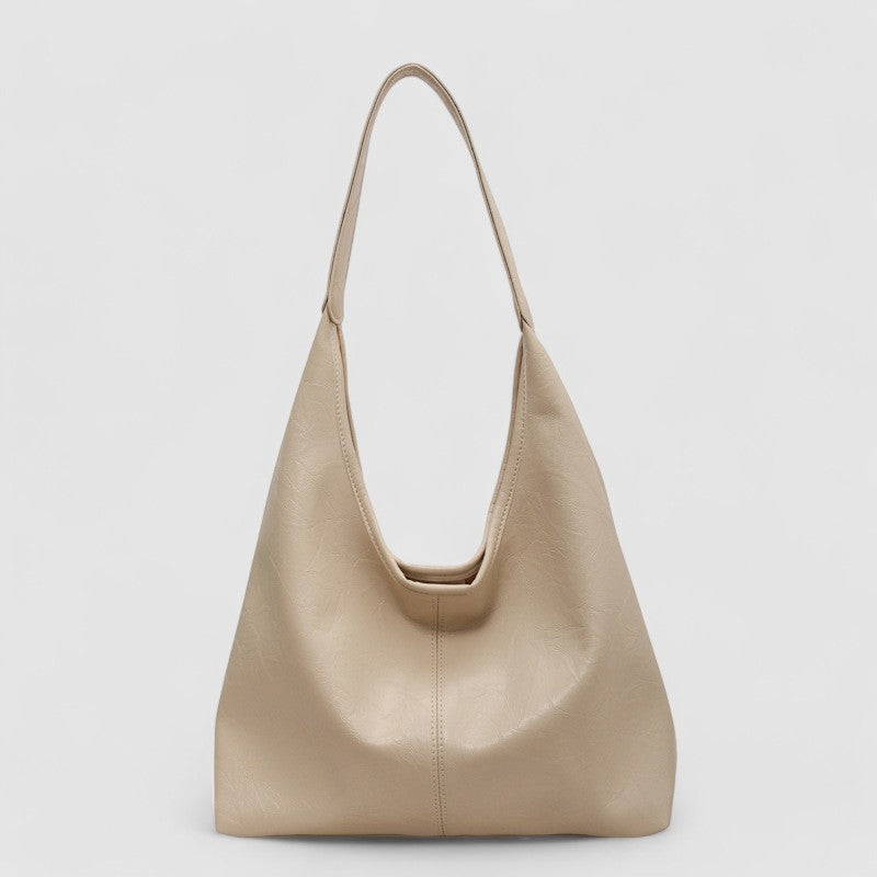 Sac à Main Femme Élégant - Grand Cabas Chic en Cuir Végétal avec Pochette Amovible