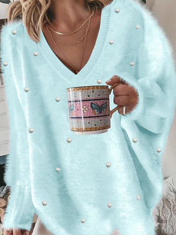 Pull Femme Grande Taille Décontracté Élégant