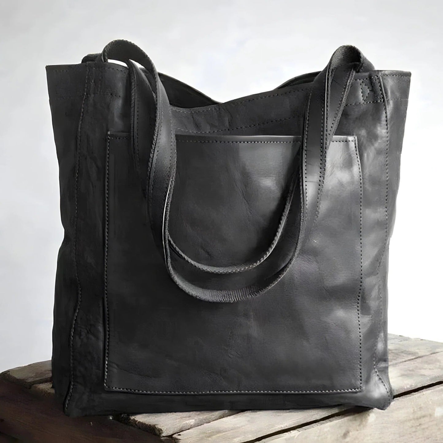 Sac Féminin Élégant avec Poignée et Poches Intérieures pour Femme