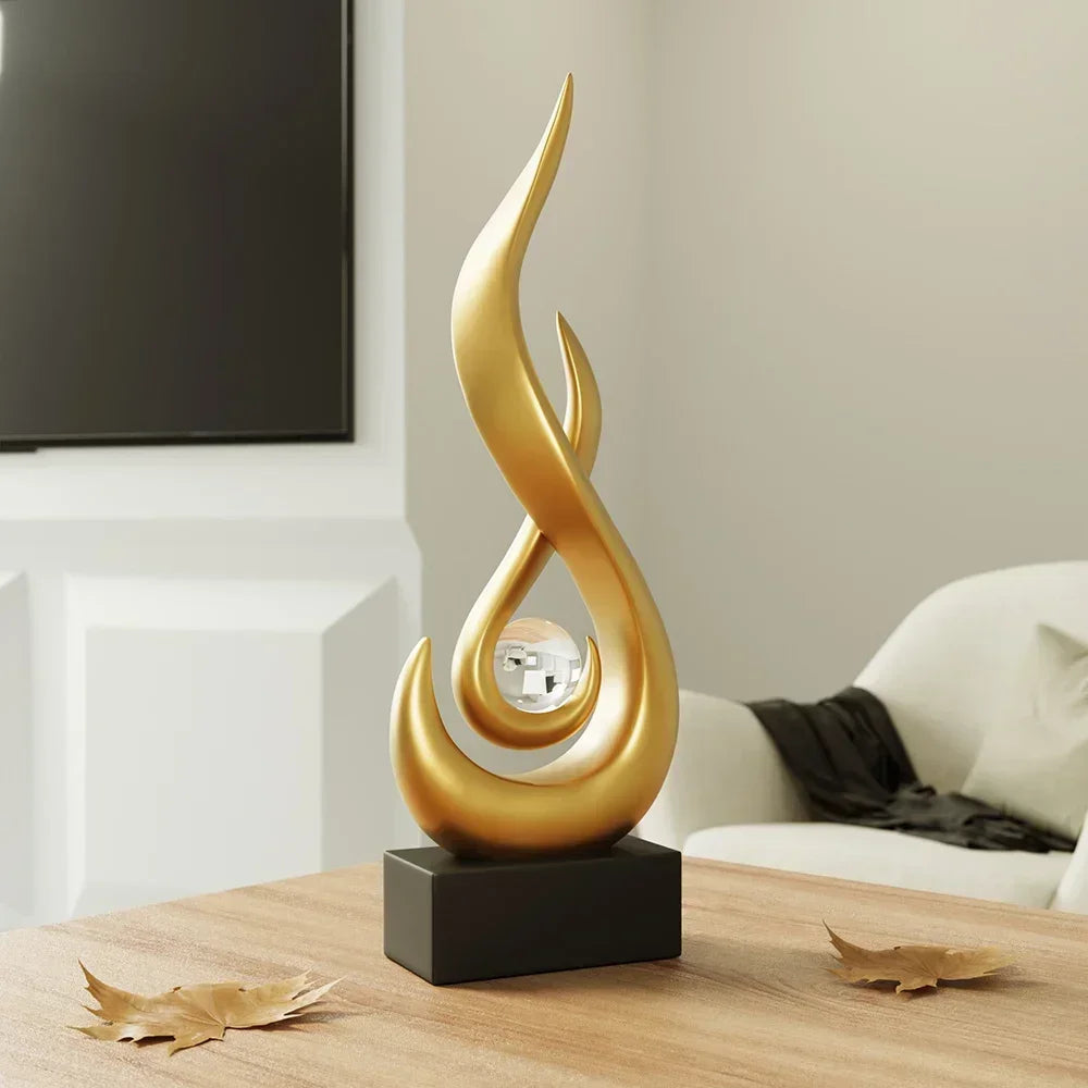 Tableau Décoratif Abstrait Élégant avec Effet de Pinceau