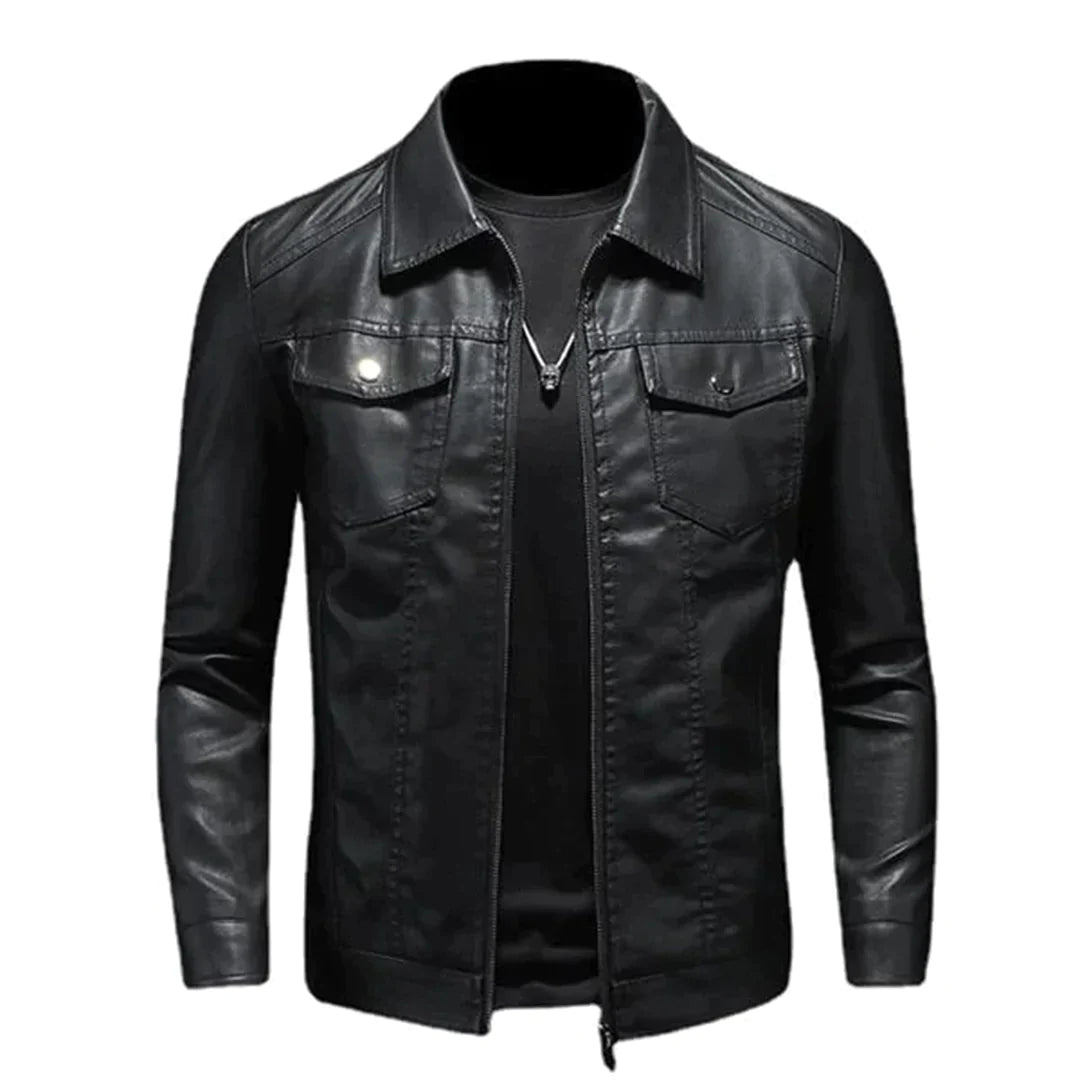 Blouson Homme Hiver Élégant | Zip Côtelé - luxestyle