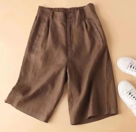 Short Comfy Élastiqué pour Femme - Parfait pour Été