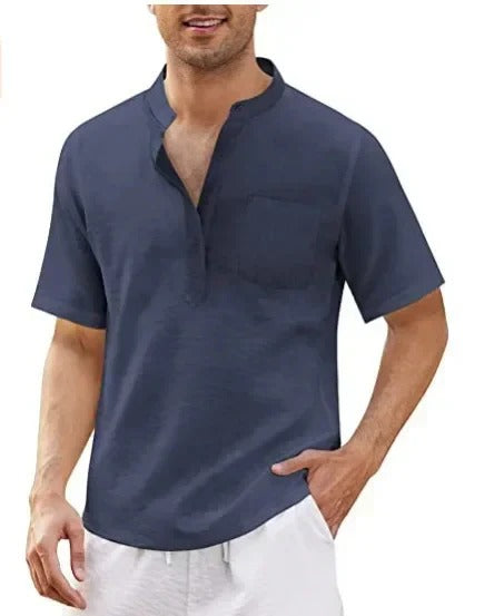 T-Shirt Homme Décontracté Manches Courtes Grande Taille