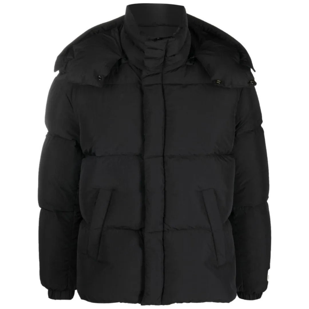 Veste de Neige Élégante pour Homme avec Capuche et Poches - LuxeStyle