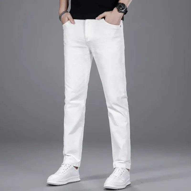 Pantalon Homme Élégant Taille Parfaite - LuxeStyle