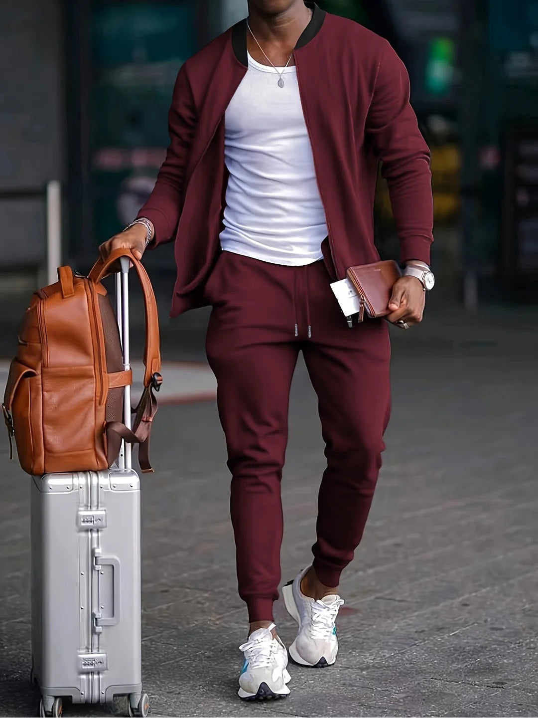 Costume Décontracté Homme Léger et Confortable