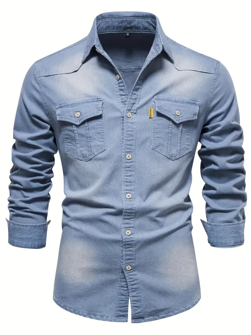 Chemise Homme Élégante et Confortable pour Usage Quotidien