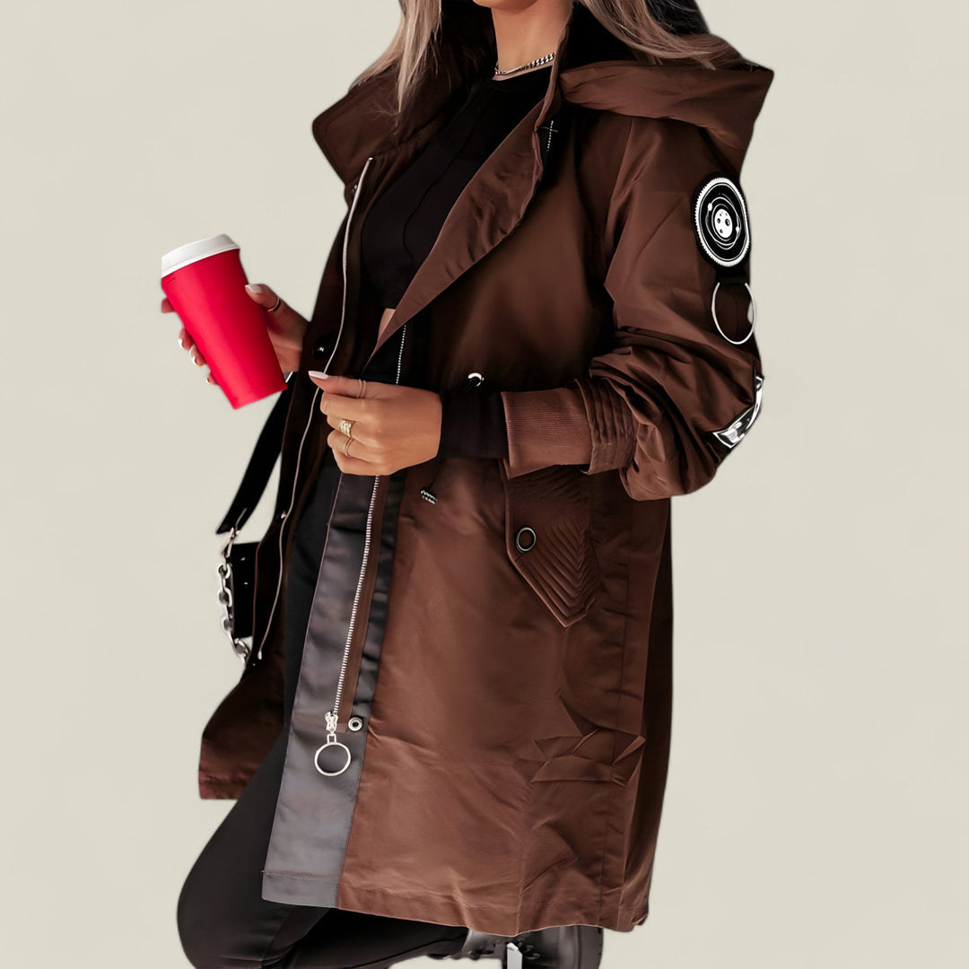 Veste à capuche décontractée et tendance