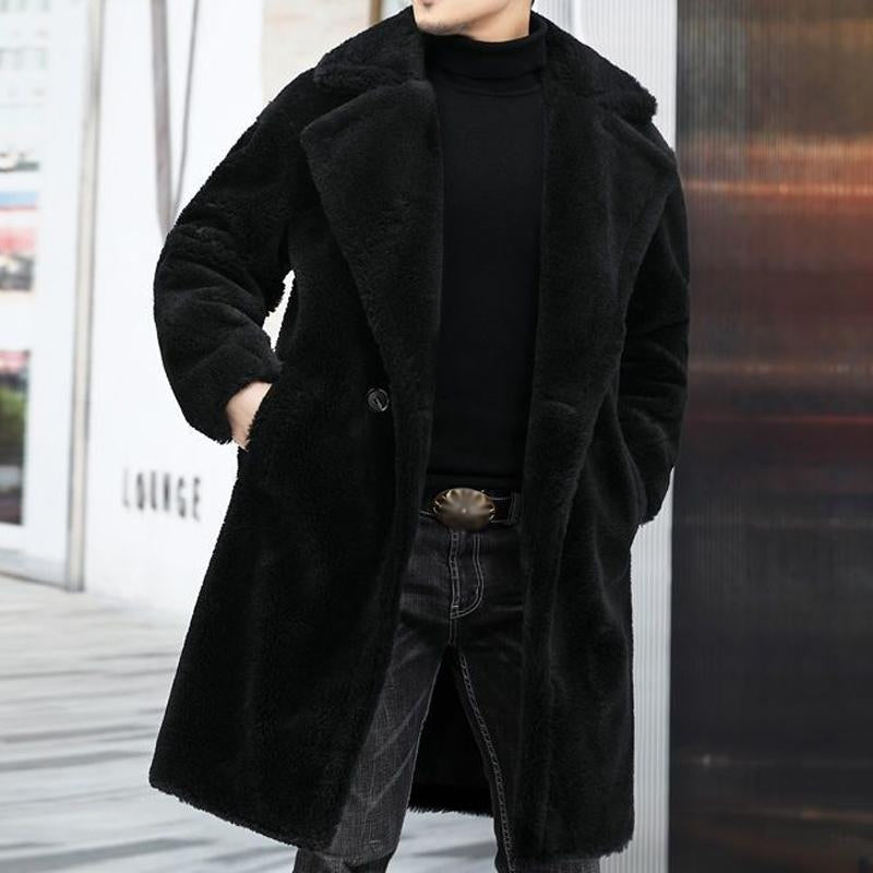 Manteau Hiver Homme Élégant avec Capuche et Coupe Slim