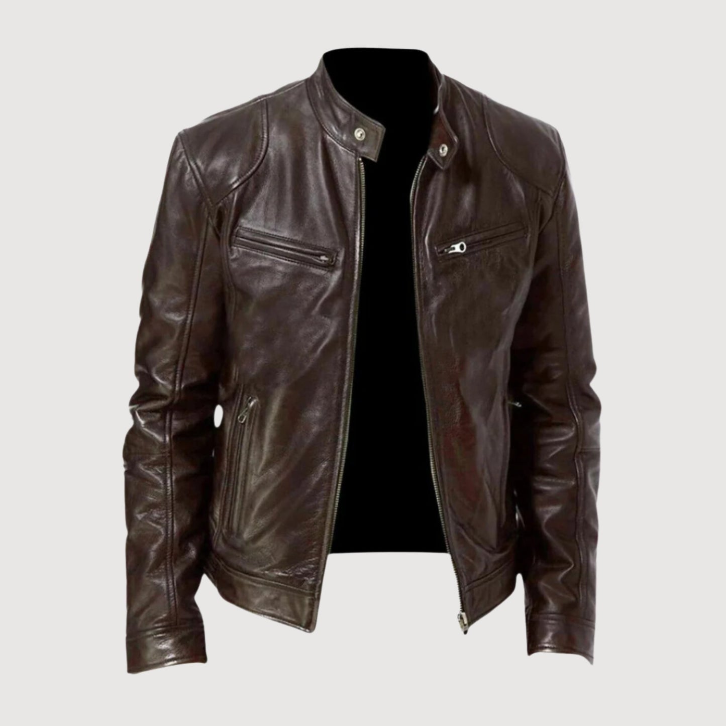 Blouson de moto homme élégant
