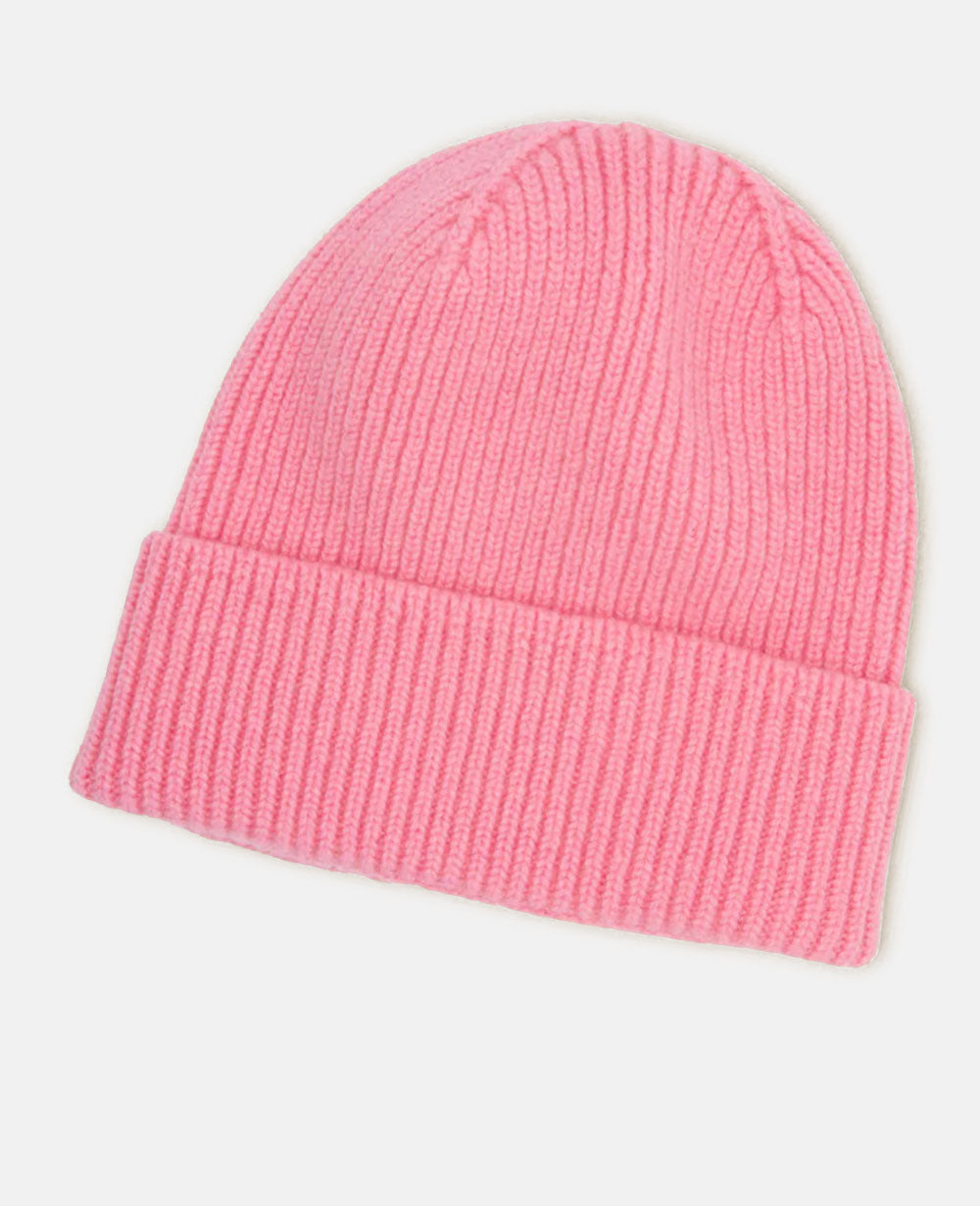 Chapeau en laine rose femme - LuxeStyle
