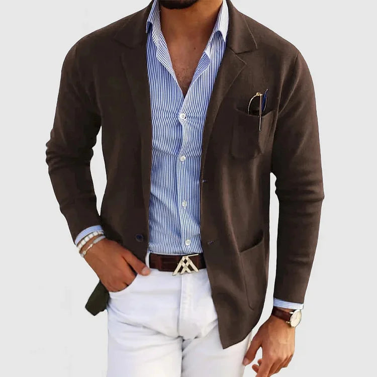 Blazer Slim Moderne Pour Homme | Avec Poche