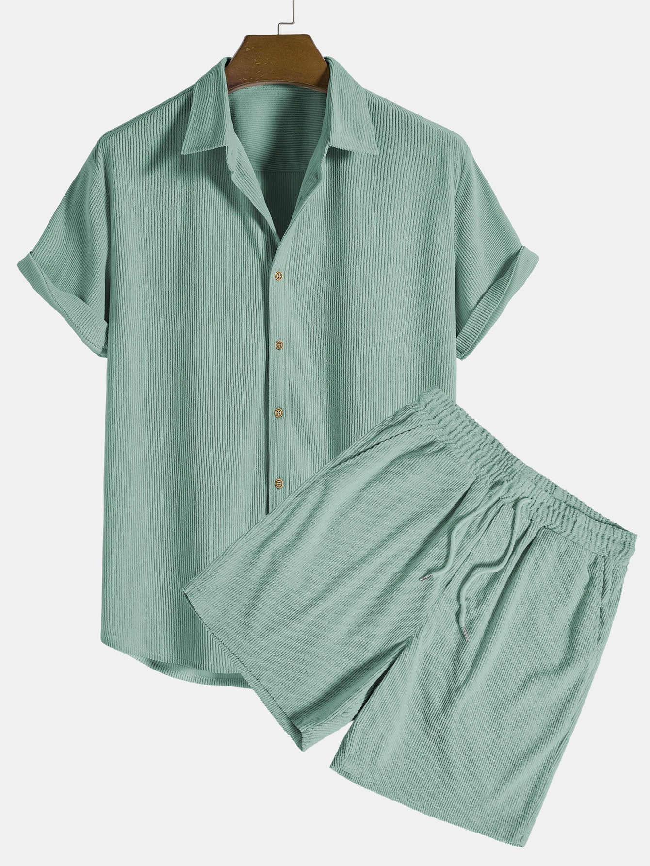 Ensemble Polo et Short Homme Élégant - Tissu Léger, Coupe Slim & Confort Été