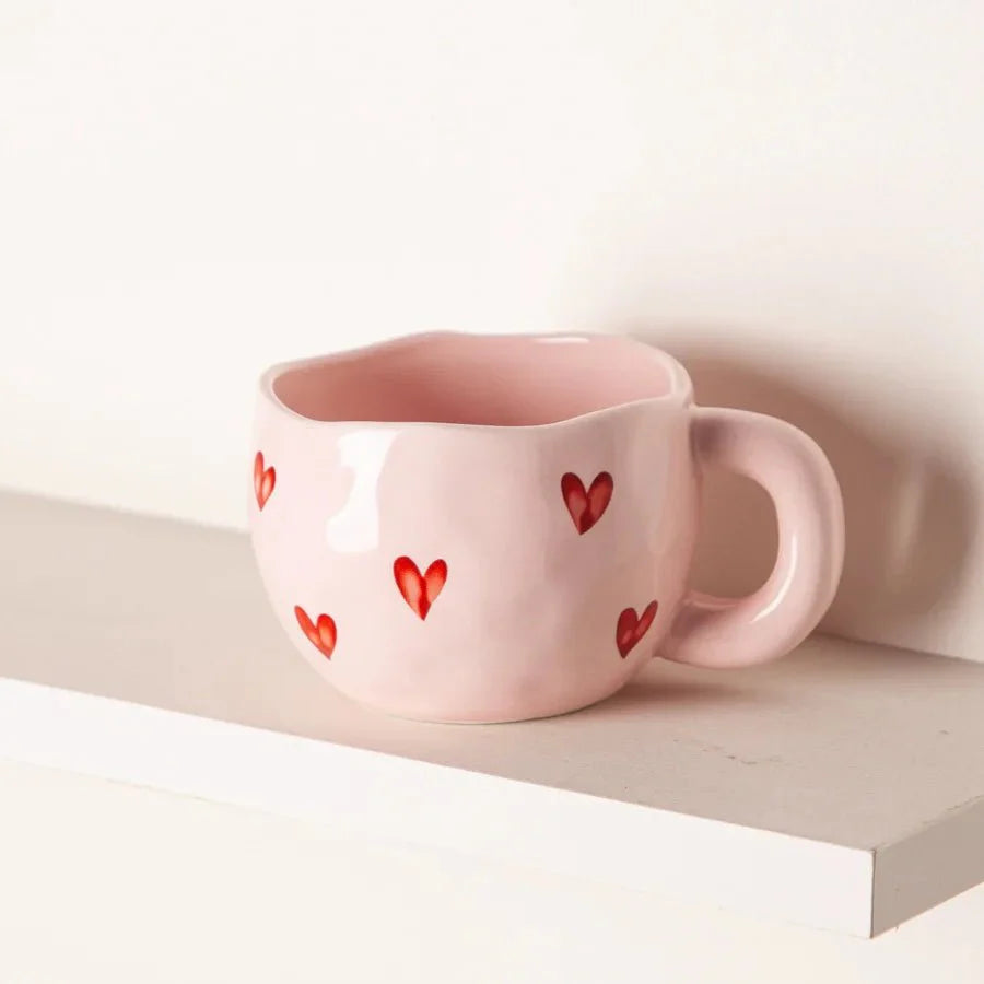 Tasse Cœur Amour pour Café Doux - LuxeStyle