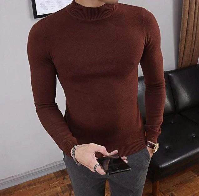 Pull Homme Élégant Taille Slim