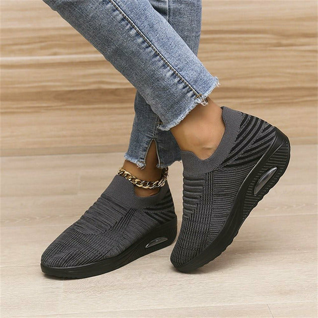 Baskets Femme Rose Confortables Haute Qualité
