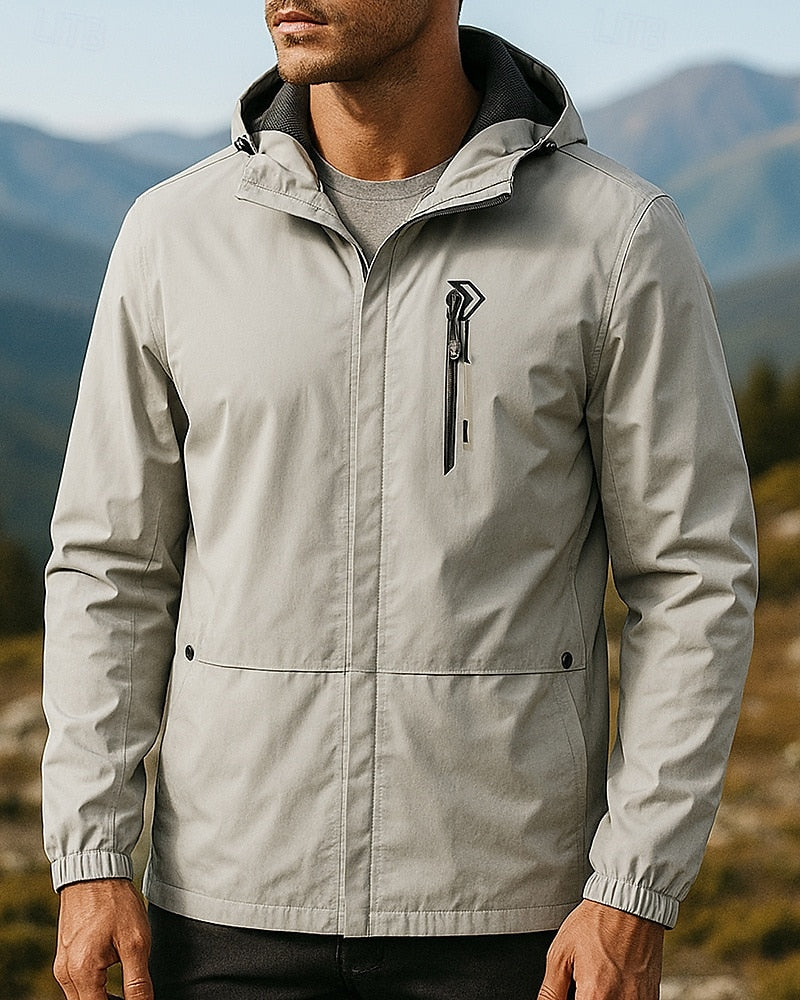 Parka Homme Étanche et Chauffant avec Capuche