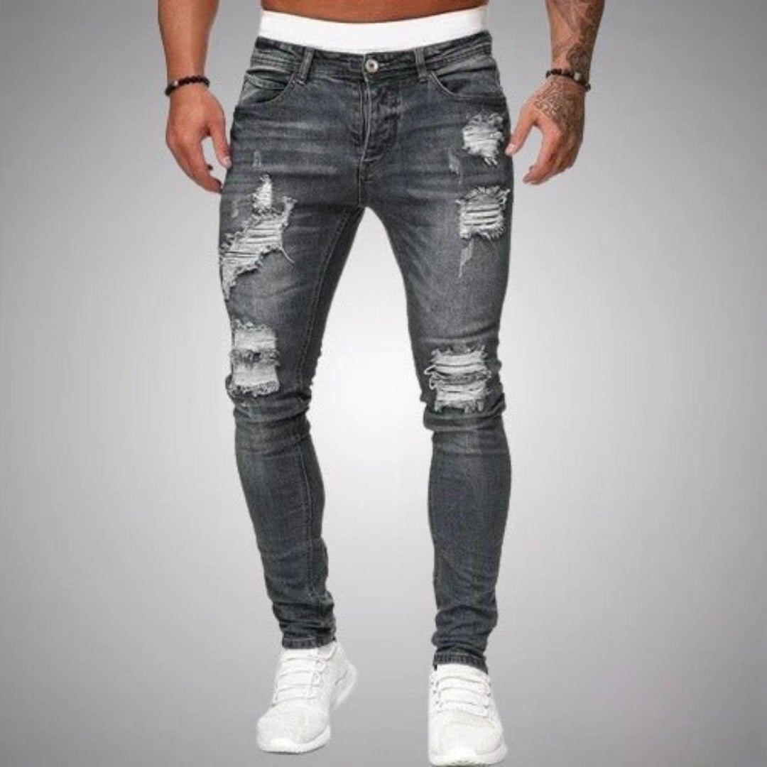 Jean Slim Fit Élégant Homme