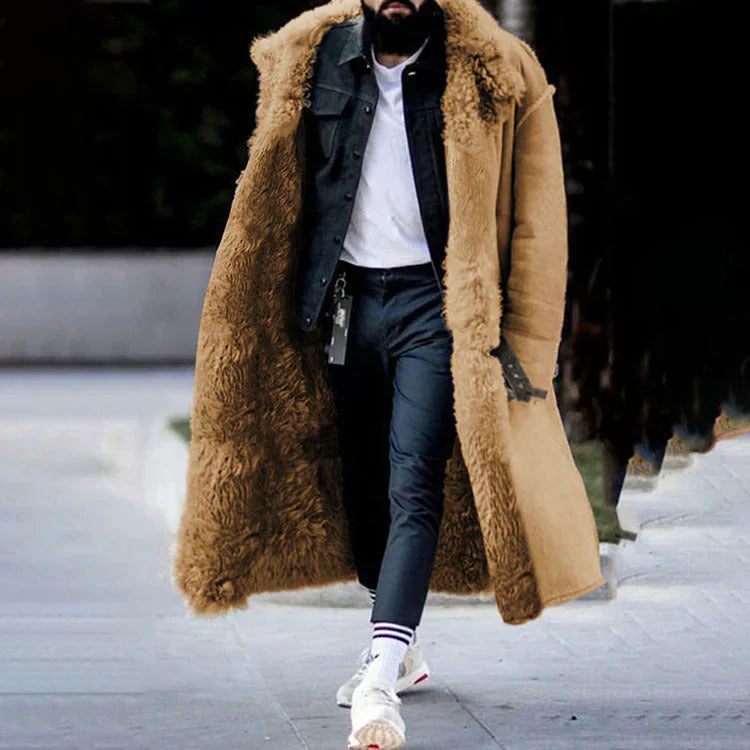 Veste Hiver Polaire à Capuchon pour Homme