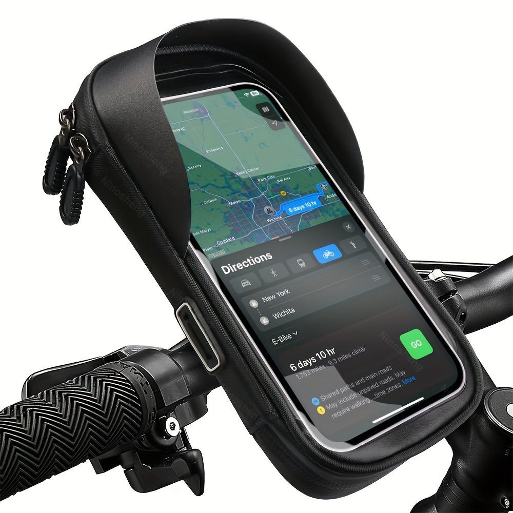 Support Téléphone Vélo et Moto Étanche 360°
