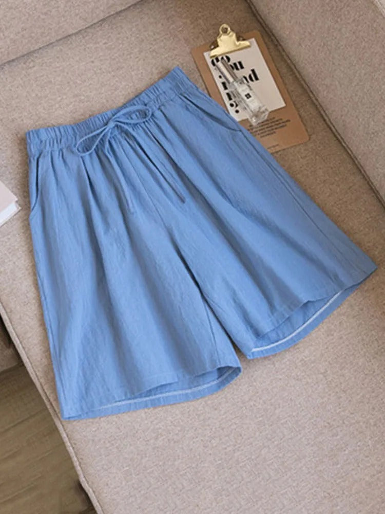 Short Lin Clair Été Homme