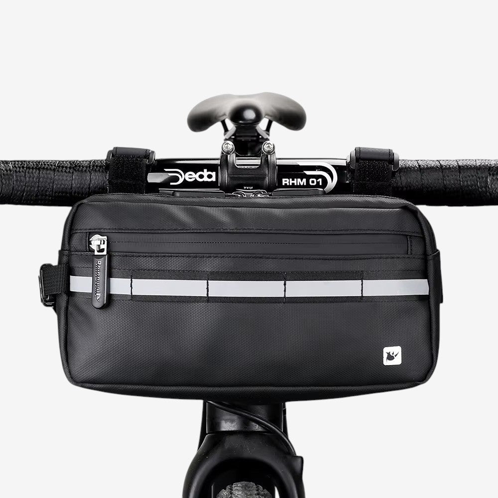 Sac de Guidon Waterproof pour Vélo avec Pochette Zippée