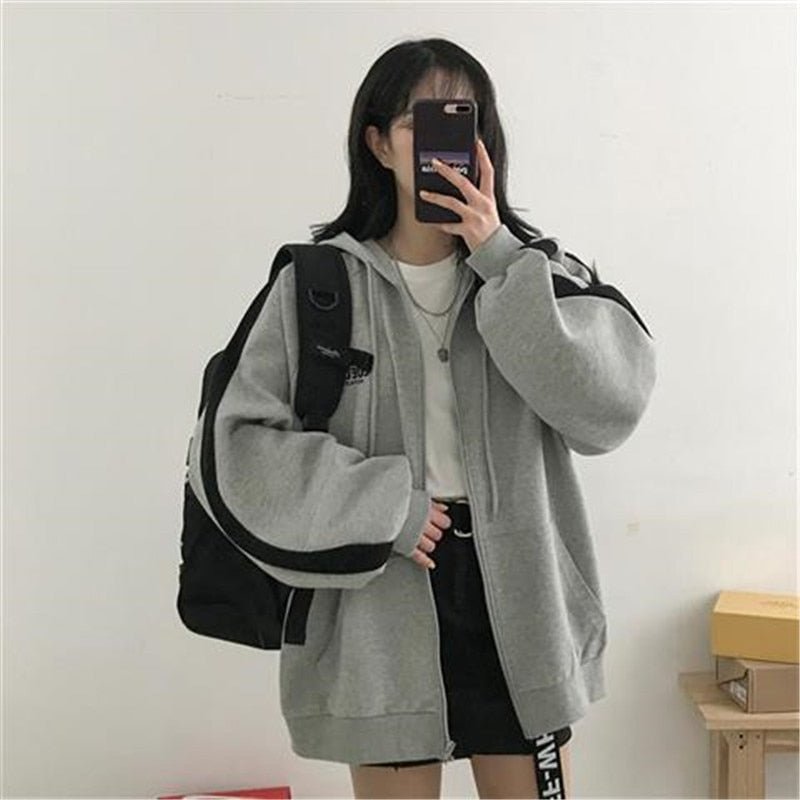 Veste Femme Oversize Chic avec Poches, Confort et Élégance