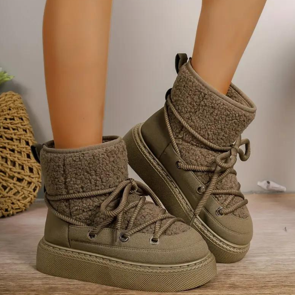 VESSELA - Bottes de Neige Confortables pour Femmes
