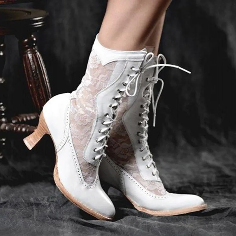 Bottes femme élégantes talon bas - LuxeStyle