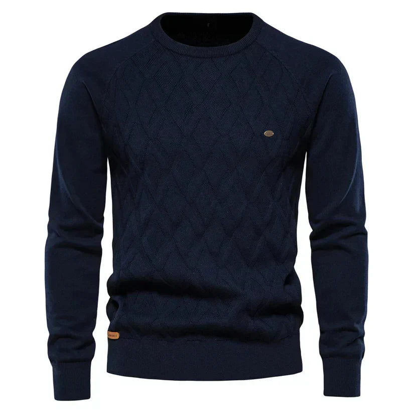 Pull Homme Hiver Tricot Élégant et Confortable