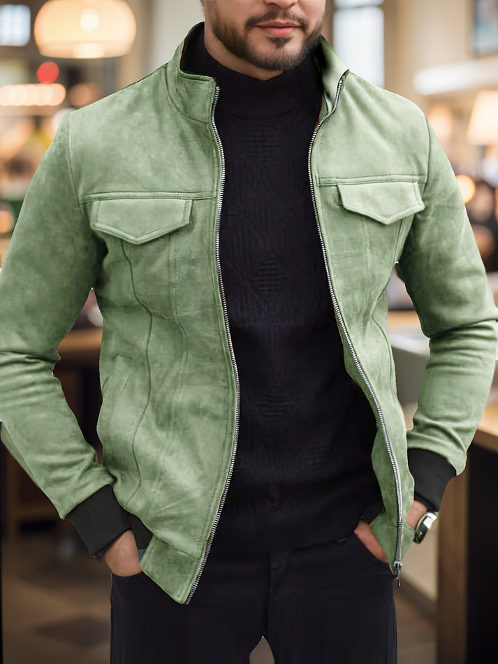 Veste Hiver Chaud et Élégant avec Col Pour Femme et Homme