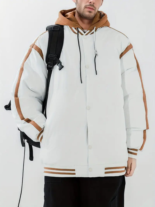 Veste Hiver Doublée Élégante pour Homme - LuxeStyle