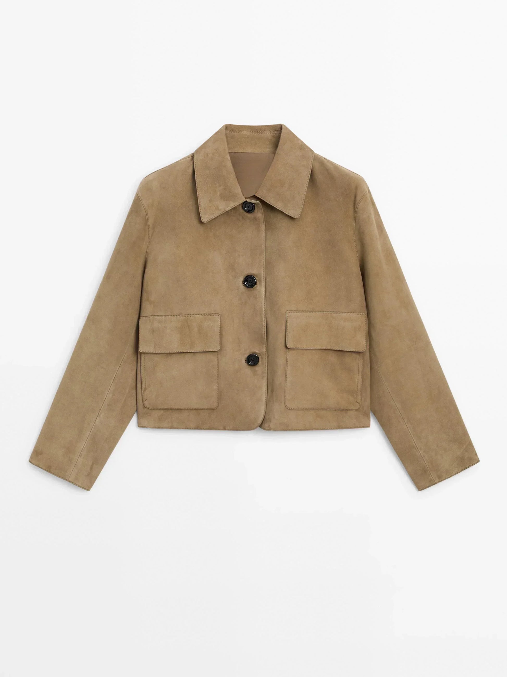 Veste Femme Courte Brun Cuir Élégante - LuxeStyle