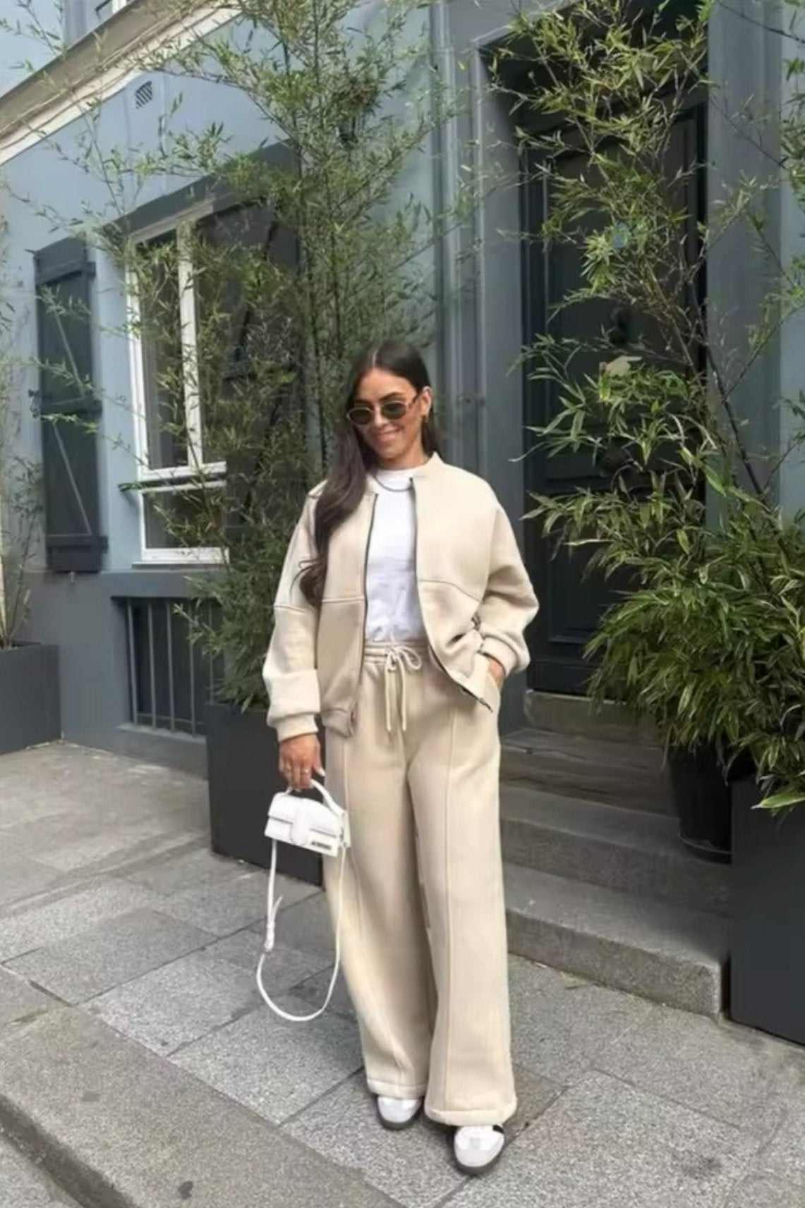Ensemble Confortable Pantalon Élastique pour Femme