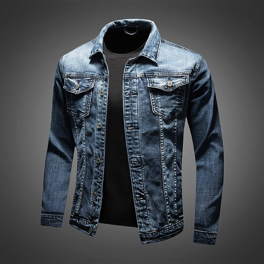 Veste Jean Vintage Boutons - LuxeStyle