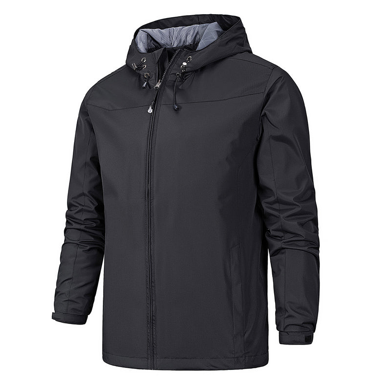 Veste de pluie robuste et étanche pour homme - LuxeStyle