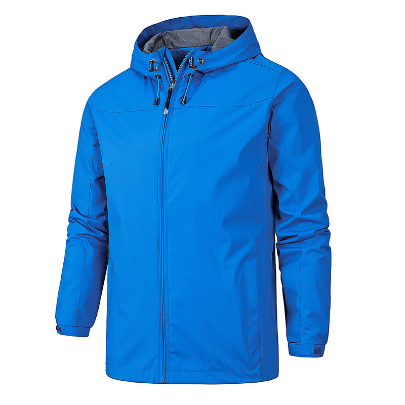 Veste de pluie robuste et étanche pour homme