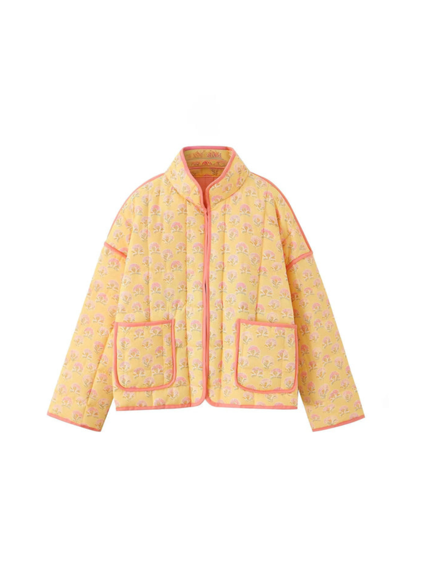 Veste matelassée chaude avec col roulé Confortable
