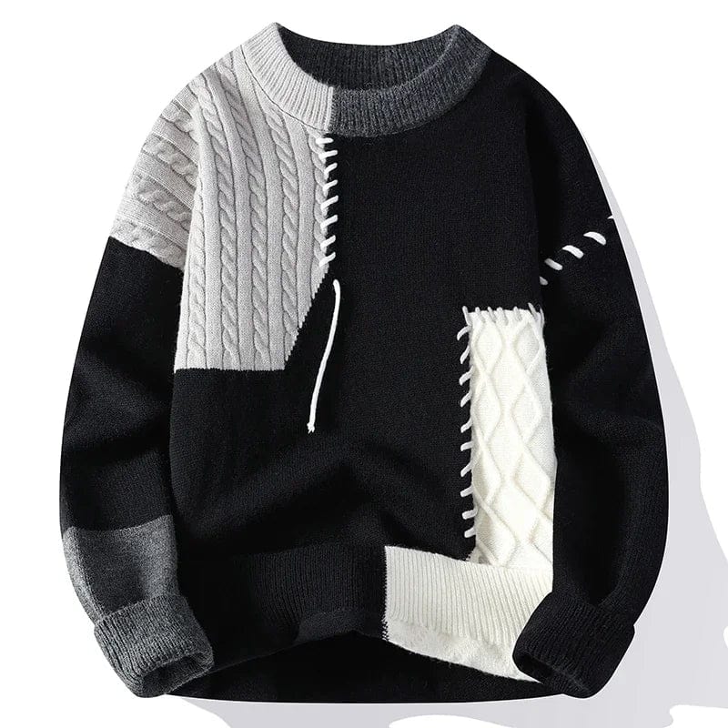 Pull Tricoté Coloré Pour Femme